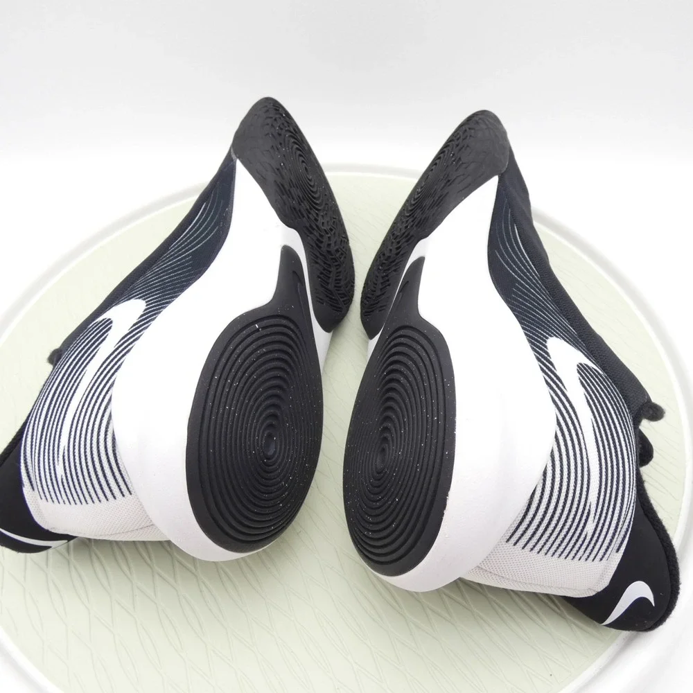 Nike Precision 4 CK1069-001 Mens US 14 Basketball Shoes Black White Sneakers